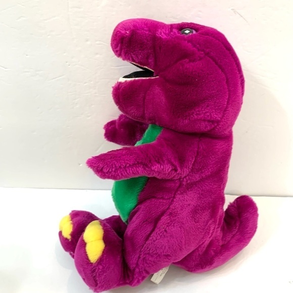 VTG 1992 Barney Purple Dinosaur Plush 15” - Picture 2 of 6